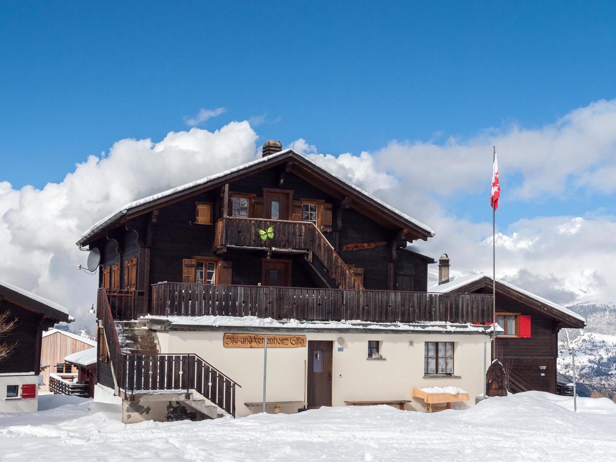 Gruppenhaus Im Walliser Alpstyle Rosswald Dış mekan fotoğraf