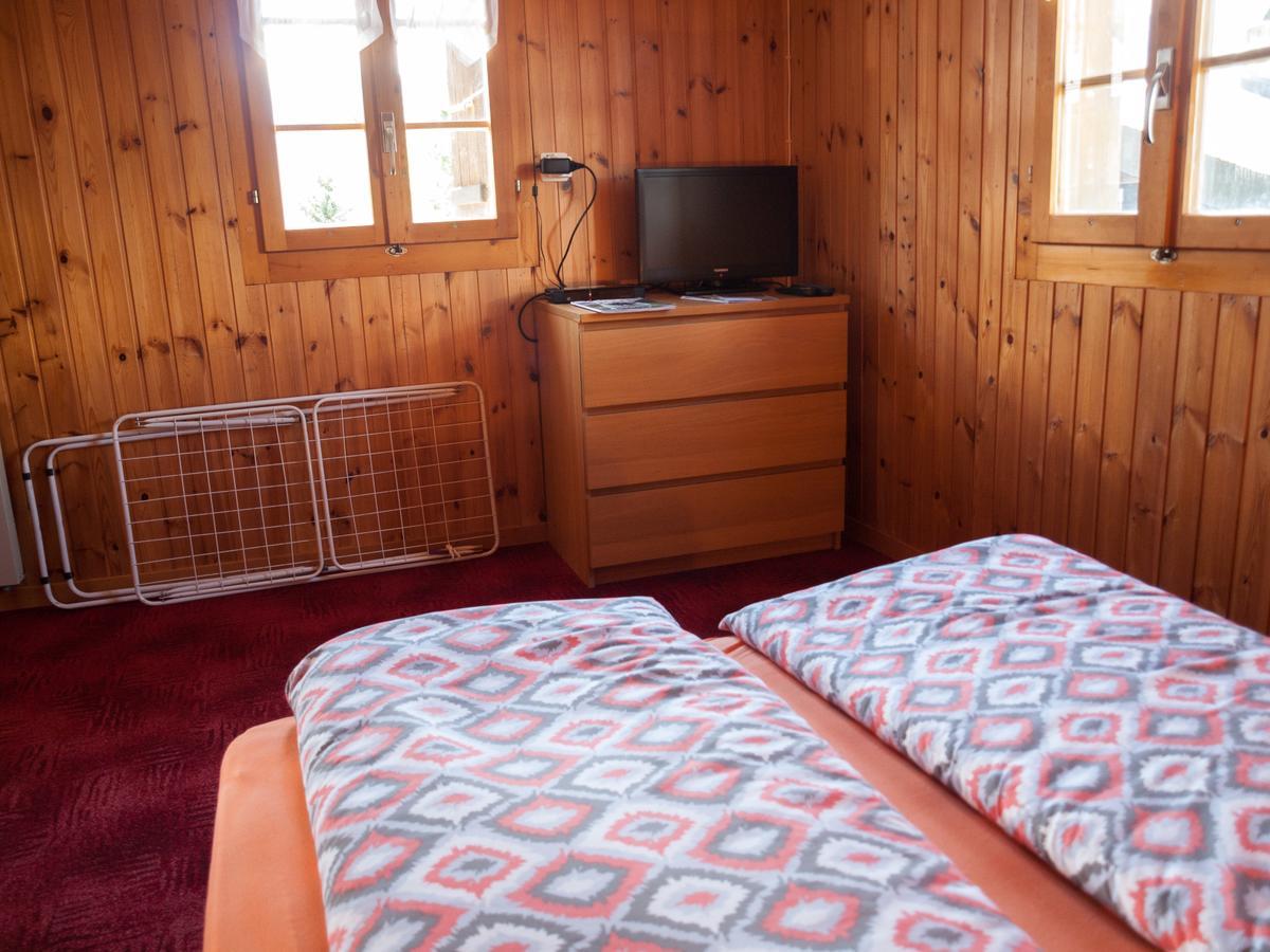 Gruppenhaus Im Walliser Alpstyle Rosswald Dış mekan fotoğraf