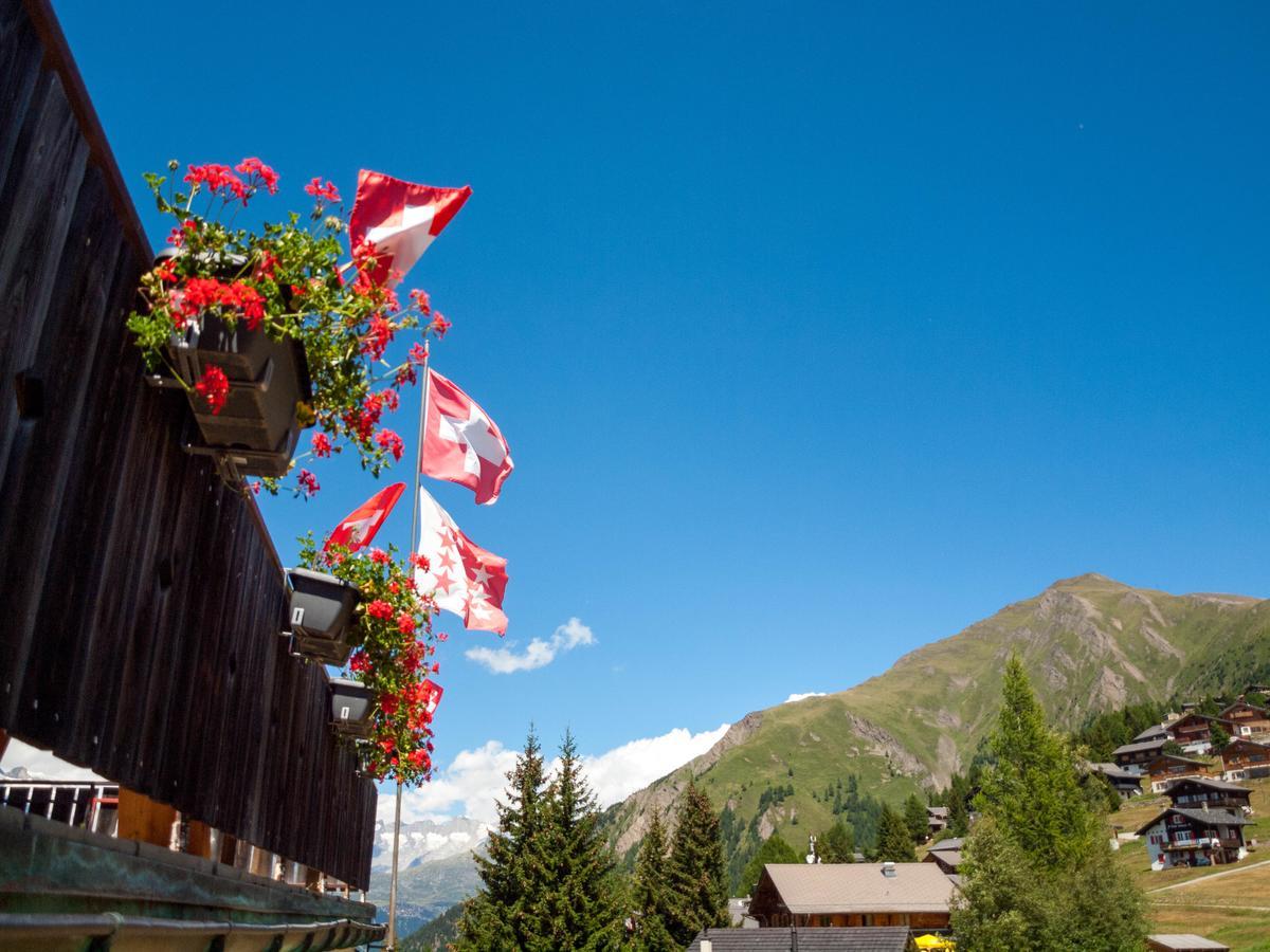 Gruppenhaus Im Walliser Alpstyle Rosswald Dış mekan fotoğraf