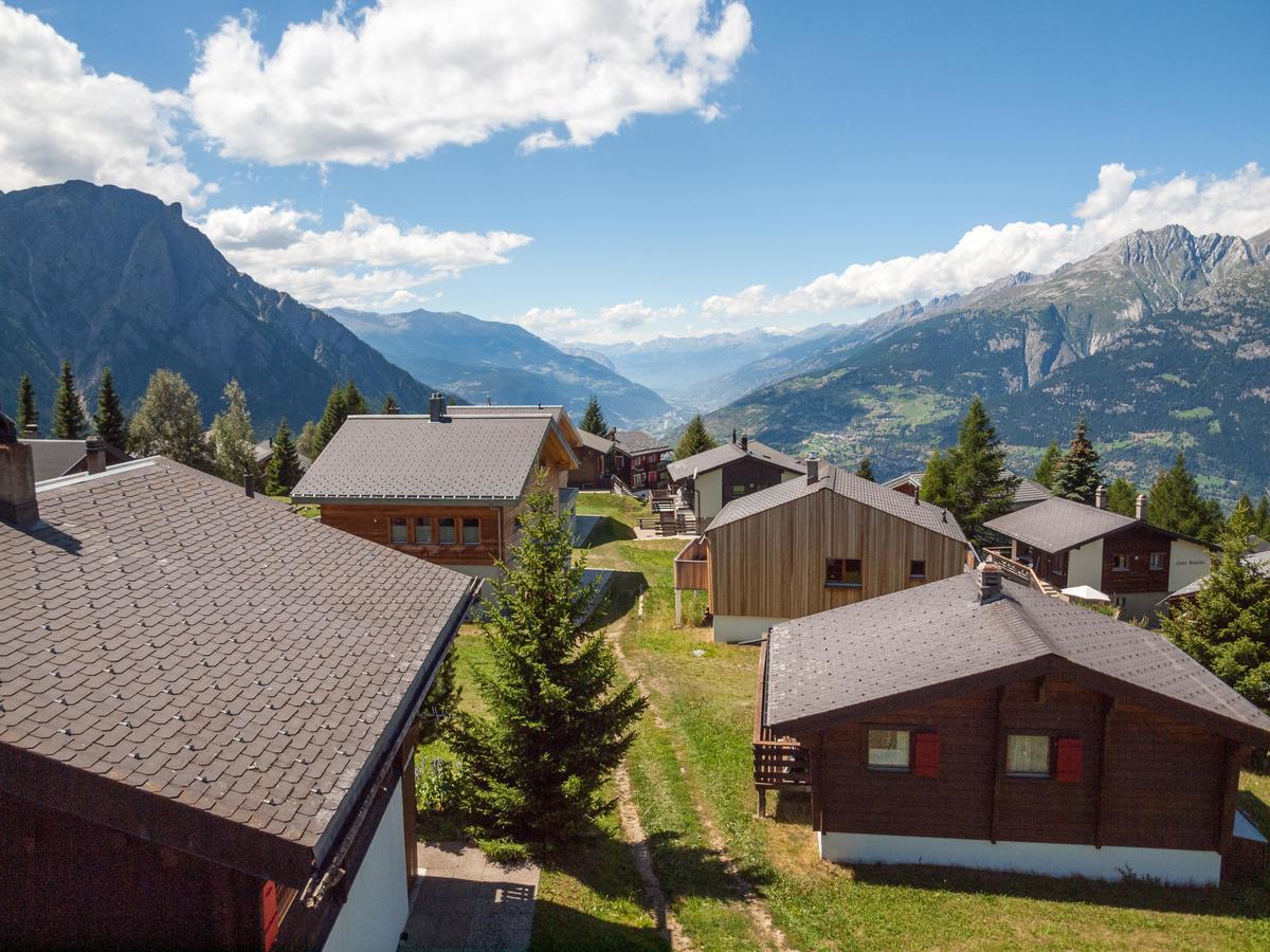 Gruppenhaus Im Walliser Alpstyle Rosswald Dış mekan fotoğraf