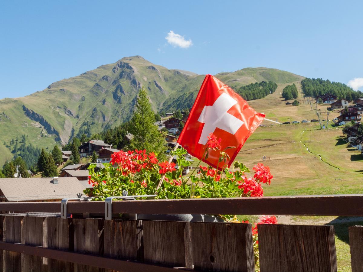 Gruppenhaus Im Walliser Alpstyle Rosswald Dış mekan fotoğraf